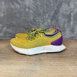 Allbirds Tree Flyer Thrive Yellow Blizzard Athletic Running Shoes Women's 5.5
